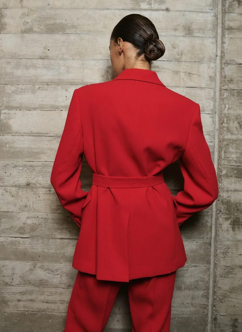 مانجو Suit jacket with scarf